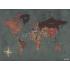 Фотообои/фрески 33316 Карта мира