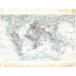 Фотообои/фрески 33317 Политическая карта мира