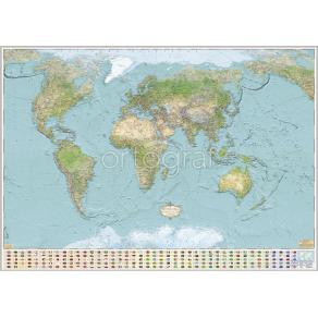 Фотообои/фрески 33838 Карта мира