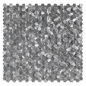 Мозаика LIYA Mosaic - Aluminium 3D Hexagon Metal