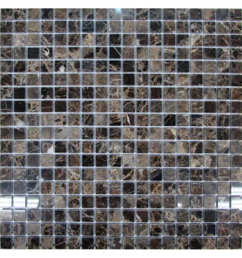 Мозаика FK Marble - Emperador Dark 15-4P