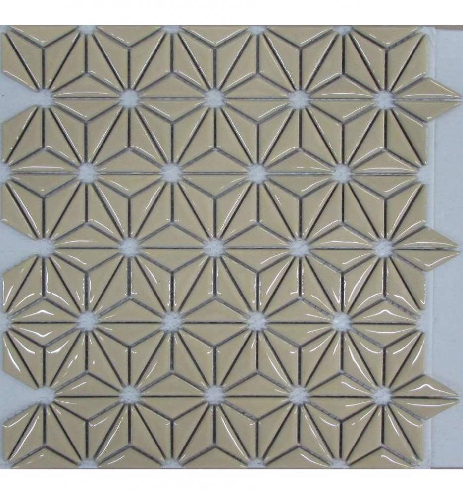 Мозаика LIYA Mosaic -Flowers Beige