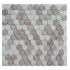 Мозаика FK Marble - Hexagon White Grey