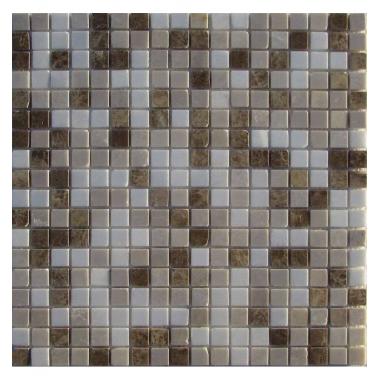 Мозаика FK Marble - Mix White Cream 15-4P