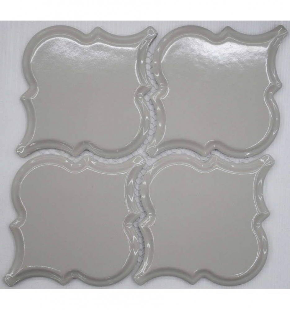 Мозаика LIYA Mosaic - Porcelain Arabesko Bevel White 160