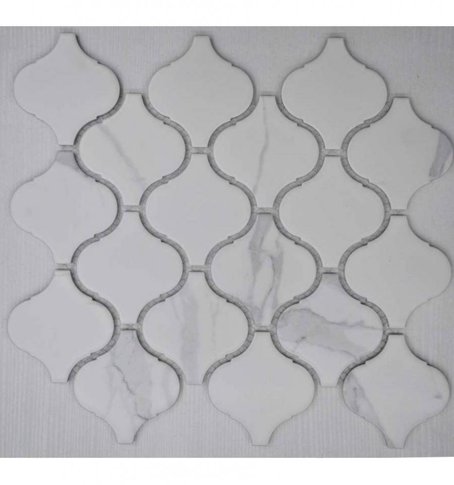 Мозаика LIYA Mosaic - Porcelain Arabesko Carrara 74