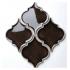 Мозаика LIYA Mosaic - Porcelain Arabesko Crackle Brown 160