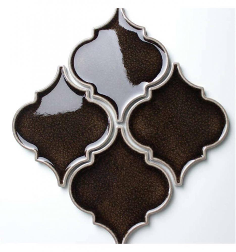 Мозаика LIYA Mosaic - Porcelain Arabesko Crackle Brown 160