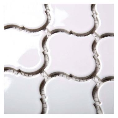 Мозаика LIYA Mosaic - Porcelain Arabesko Glossy White 74