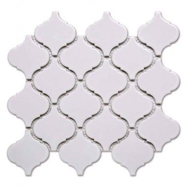 Мозаика LIYA Mosaic - Porcelain Arabesko Glossy White 74