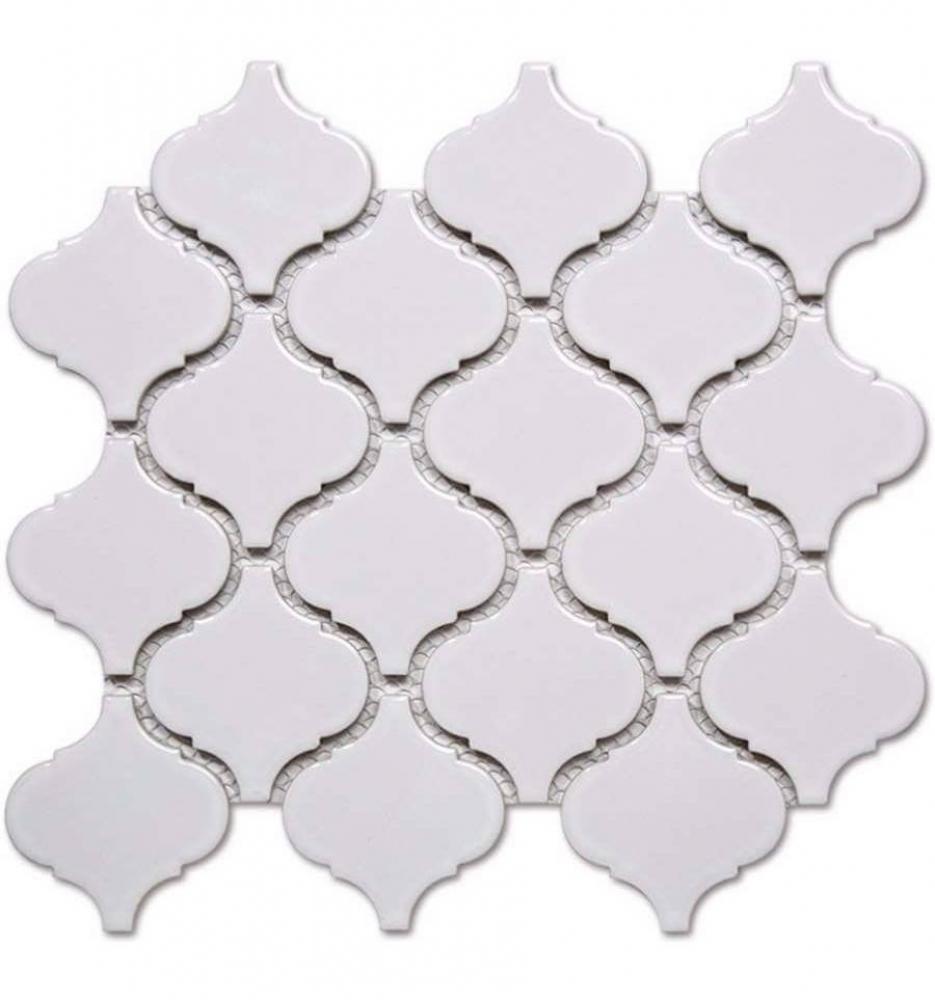 Мозаика LIYA Mosaic - Porcelain Arabesko Glossy White 74