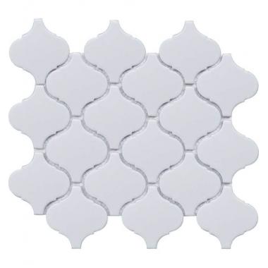 Мозаика LIYA Mosaic - Porcelain Arabesko Mate White 74