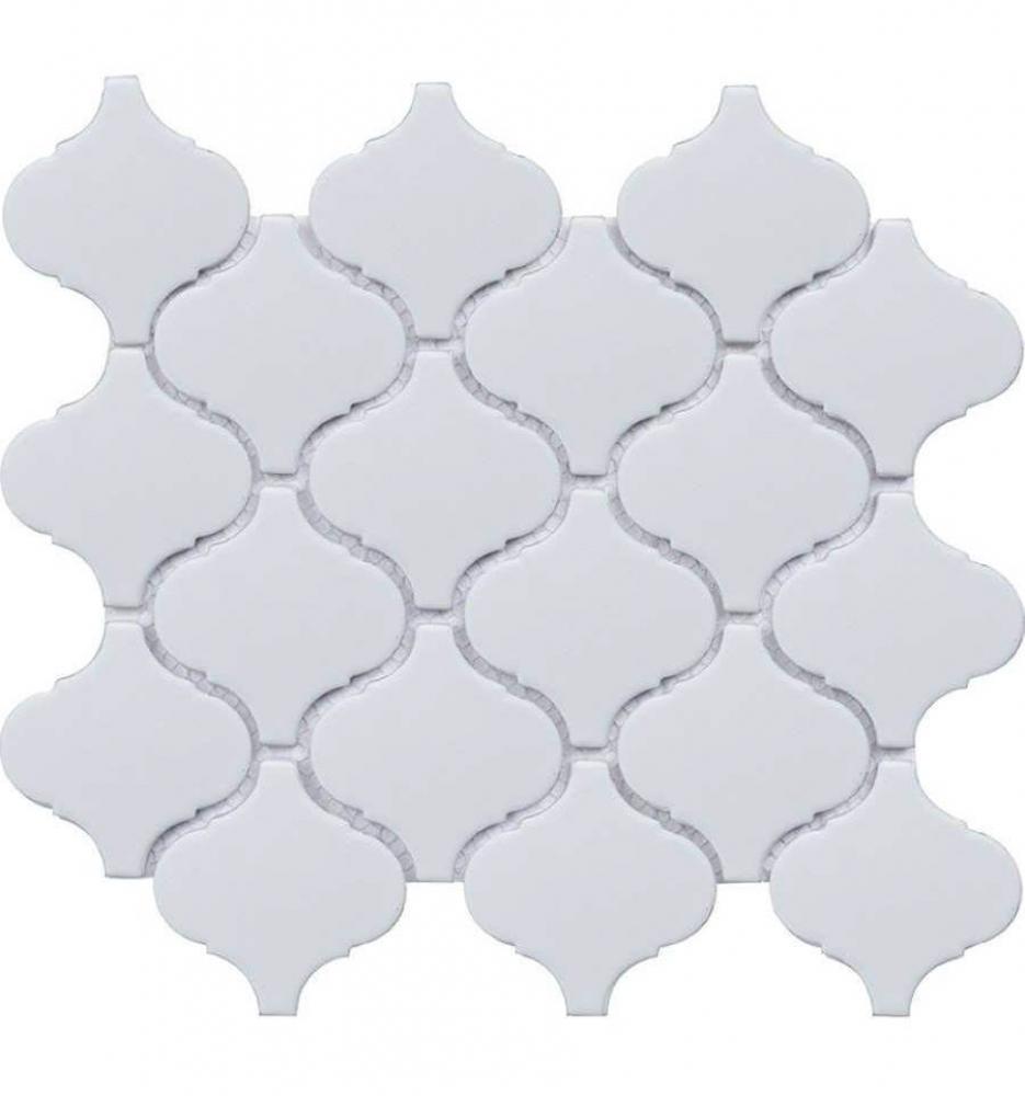 Мозаика LIYA Mosaic - Porcelain Arabesko Mate White 74