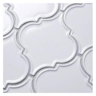 Мозаика LIYA Mosaic - Porcelain Arabesko Plate White 160