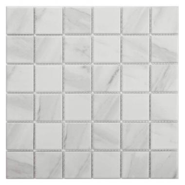 Мозаика LIYA Mosaic - Porcelain Carrara 48