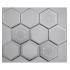 Мозаика LIYA Mosaic - Porcelain Hexagon Carrara Decor 95