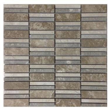 Мозаика FK Marble - Mix White Cream 15-4P