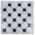 Мозаика LIYA Mosaic - White Wave Octagon