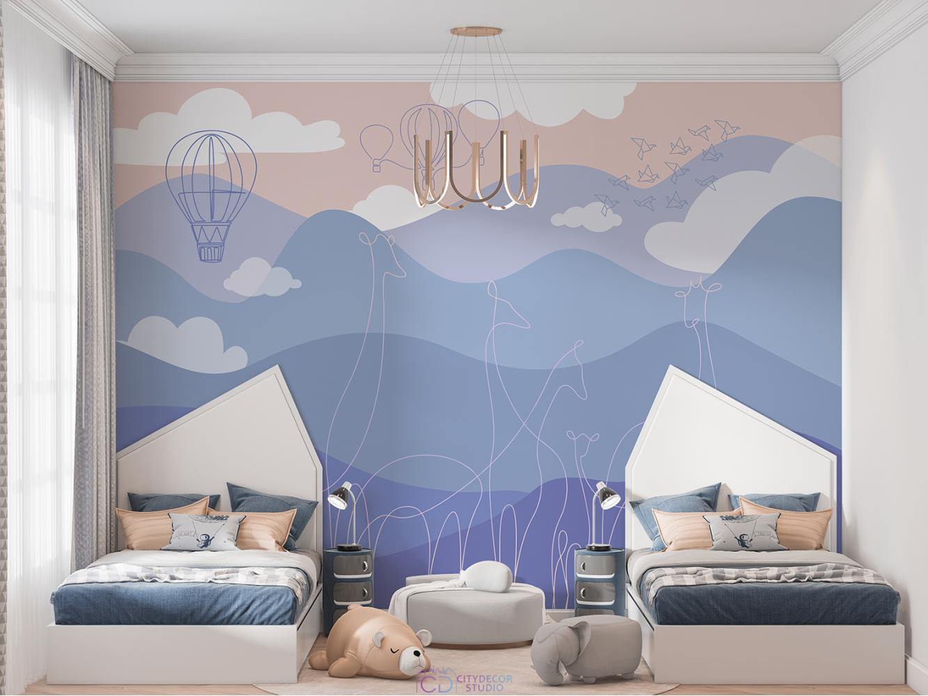 Фотообои Perfect Lines Kids 3 CityDecor