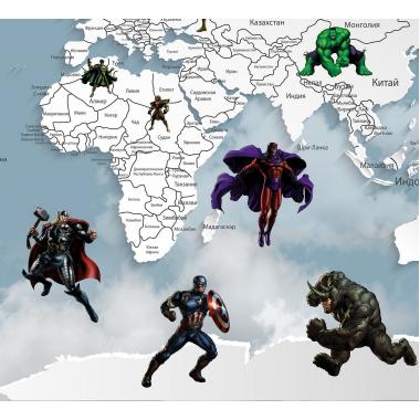 Фотообои Superhero 2 CityDecor