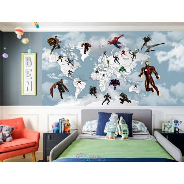 Фотообои Superhero 2 CityDecor