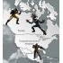 Фотообои Superhero 4 карта мира с ростомером CityDecor