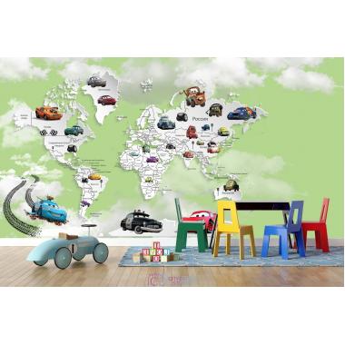 Фотообои Superhero Молния МакКвин 3 CityDecor