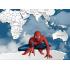 Фотообои Superhero карта мира Spider-Man 4 CityDecor
