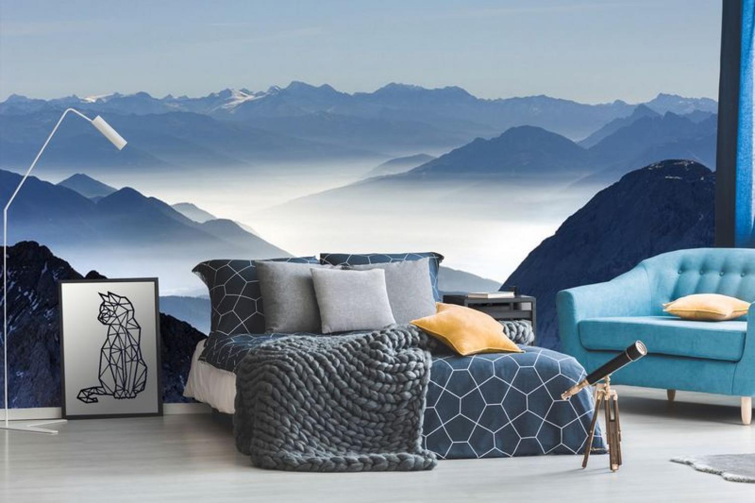 Фотообои Горный туман CityDecor