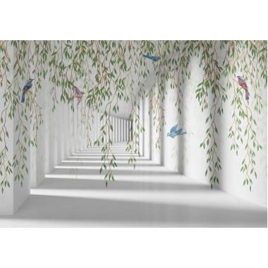 Фотообои Flower Tunnel 3D 1 CityDecor