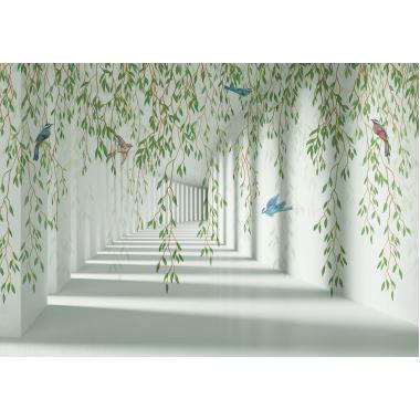 Фотообои Flower Tunnel 3D 3 CityDecor