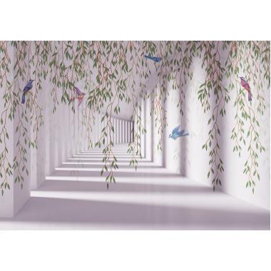Фотообои Flower Tunnel 3D 5 CityDecor