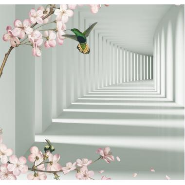 Фотообои Flower Tunnel 3D 8 CityDecor