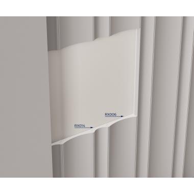 Декоративная рейка RX014, 31х12, 2800мм