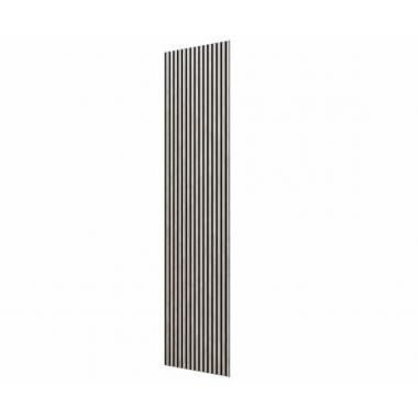 Cosca Акустическая панель, черный войлок, 2750х600х19мм, рейки МДФ дуб старинный светло-серый