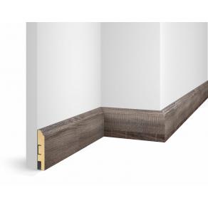 Плинтус напольный Cosca - WP07 экошпон, дуб Девон