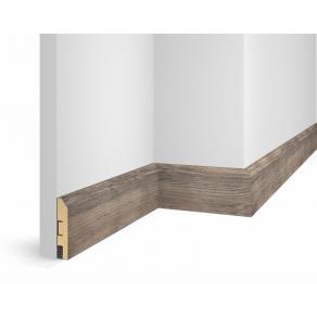 Плинтус напольный Cosca - WP07 экошпон, дуб Лацио