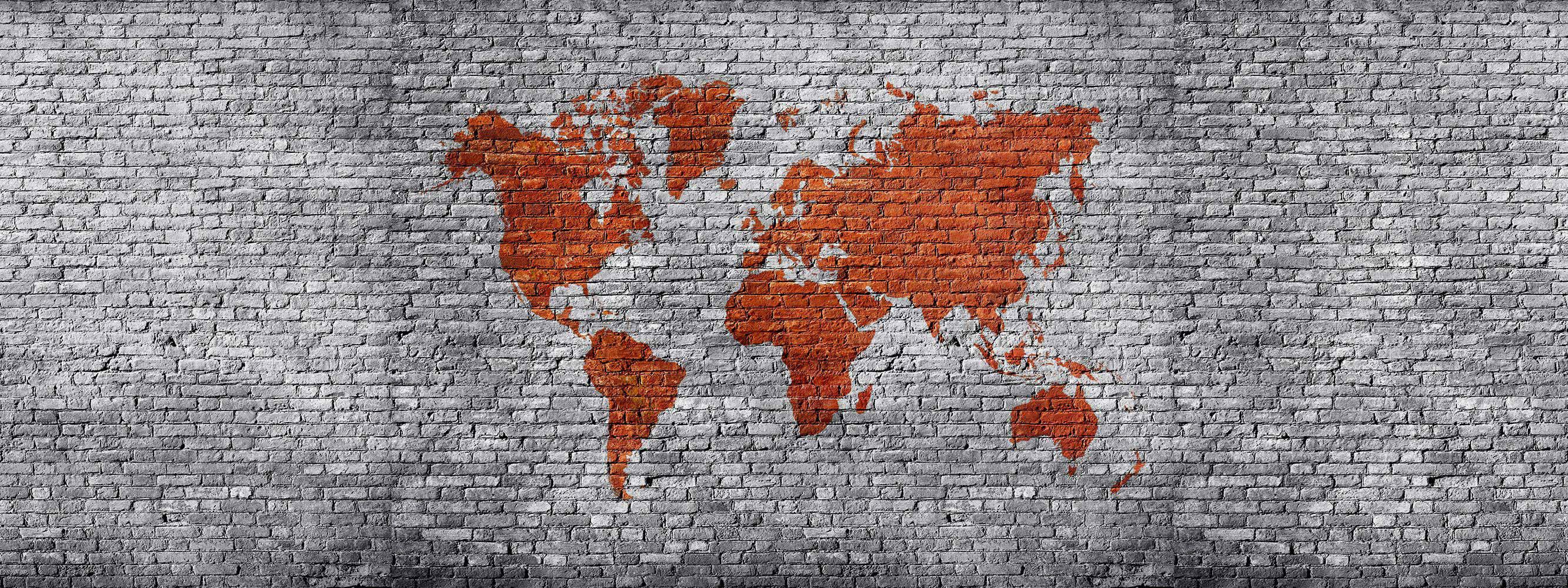 Фотообои BRICKS MAP 1 от Factura