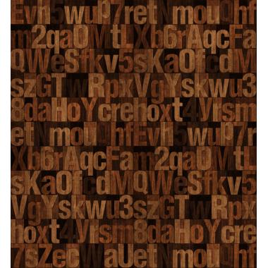 Фотообои WOOD ALPHABET от Factura