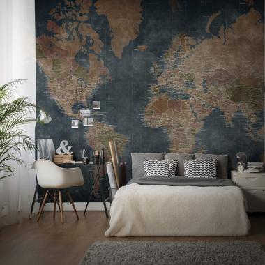 Фотообои WORLD MAP от Factura