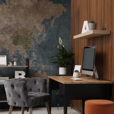 Фотообои WORLD MAP от Factura