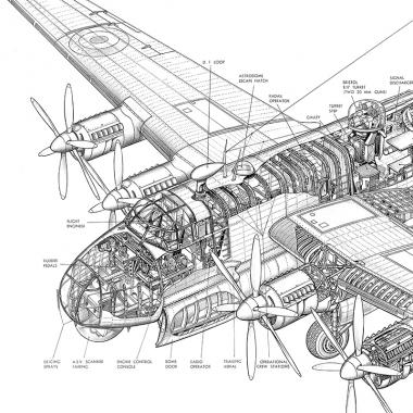 Фотообои DRAWING PLANE 1 от Factura