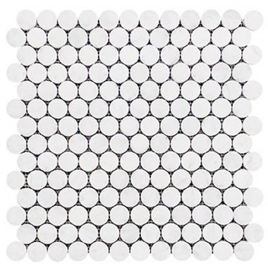 Мозаика FK Marble - Round White Dolomite
