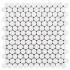 Мозаика FK Marble - Round White Dolomite