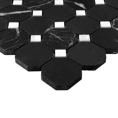 Мозаика FK Marble - Octagon M081+M008-BP