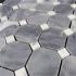 Мозаика FK Marble - Octagon Bardiglio Grey