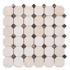 Мозаика FK Marble - Octagon Cappucino Beige