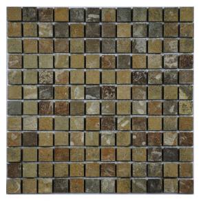 Мозаика из сланца - Slate Khaki 23