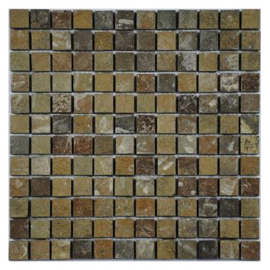 Мозаика из сланца - Slate Khaki 23