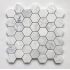 Мозаика FK Marble - Hexagon Bianco Carrara 48